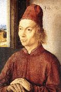 BOUTS, Dieric the Elder Portrait of a Man  gfh USA oil painting reproduction